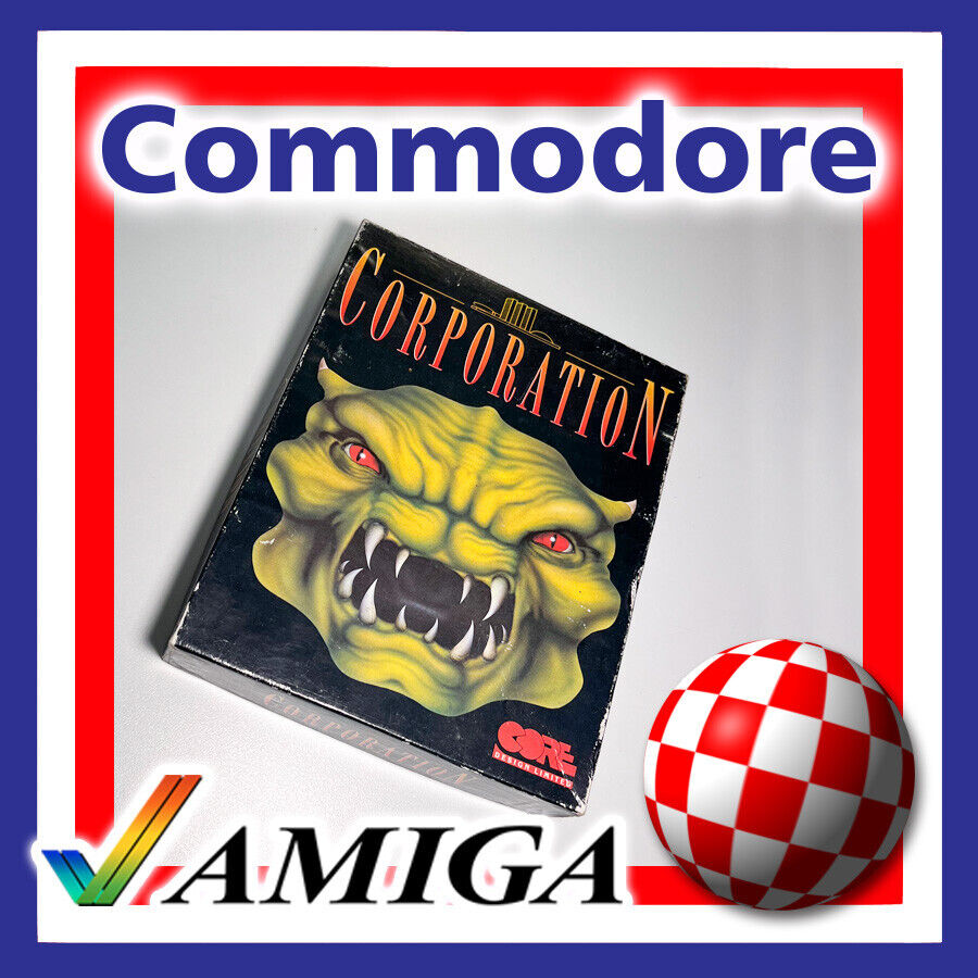 CORPORATION BY CORE COMMODORE AMIGA 500 GAME BOXED