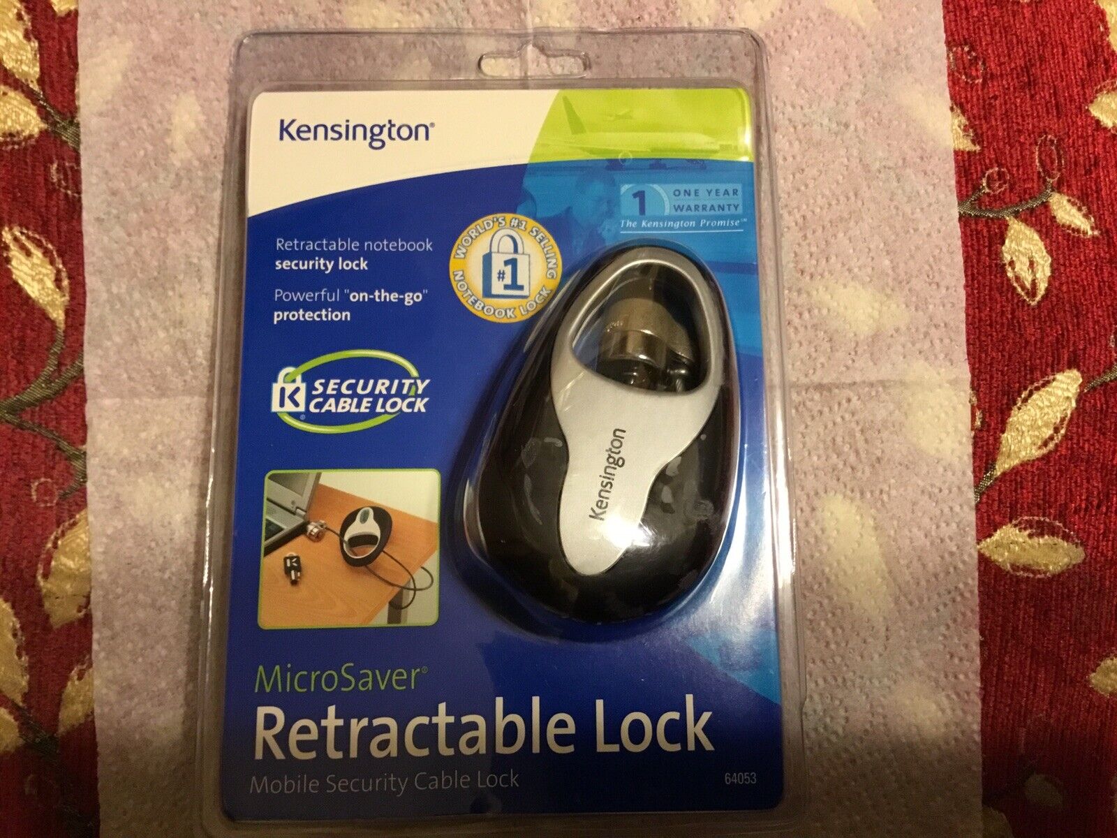 Kensington MicroSaver Retractable Lock SEALED