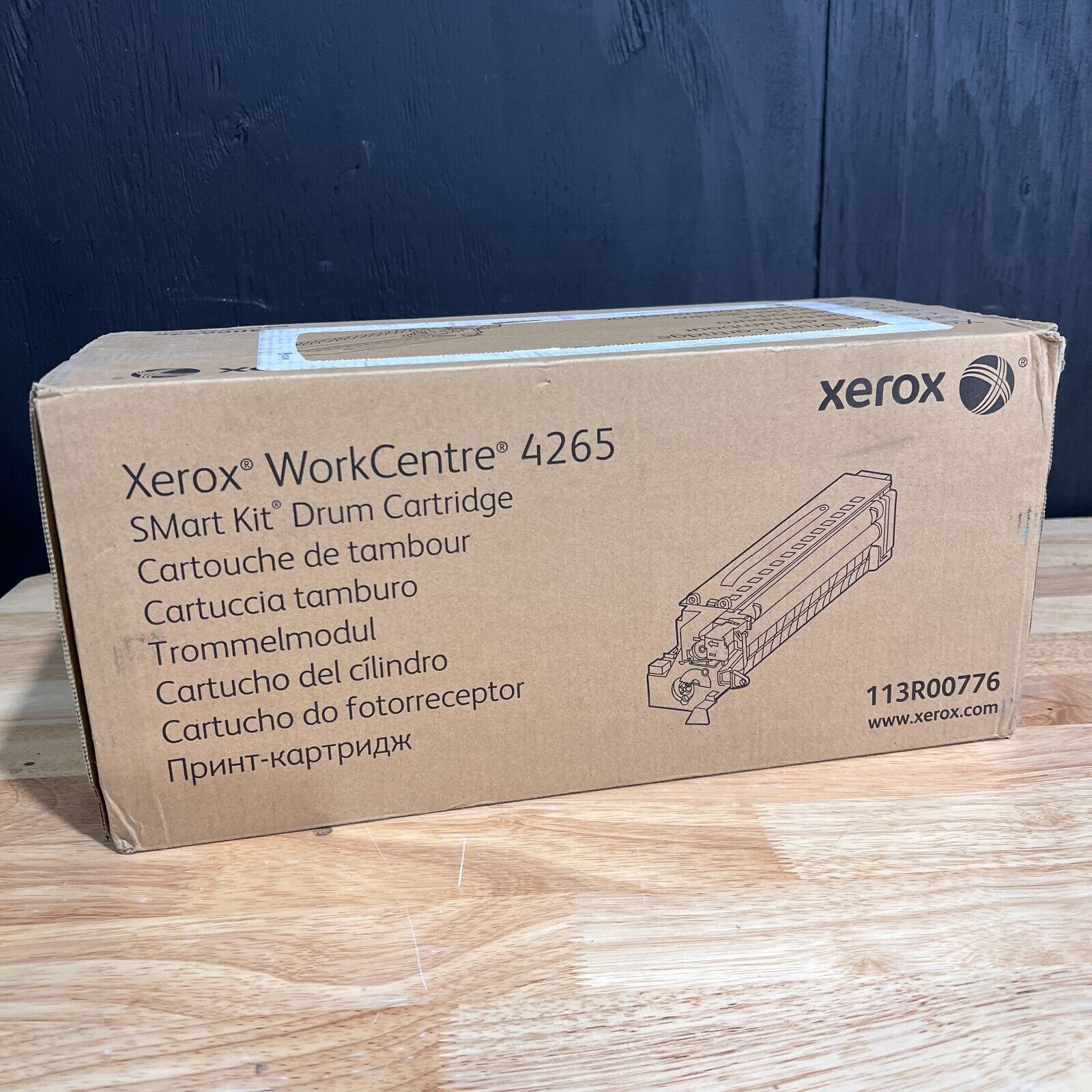 Xerox 113R00776 (WC4265) Drum Unit Yield: 100,000 Page Yield Genuine OEM 