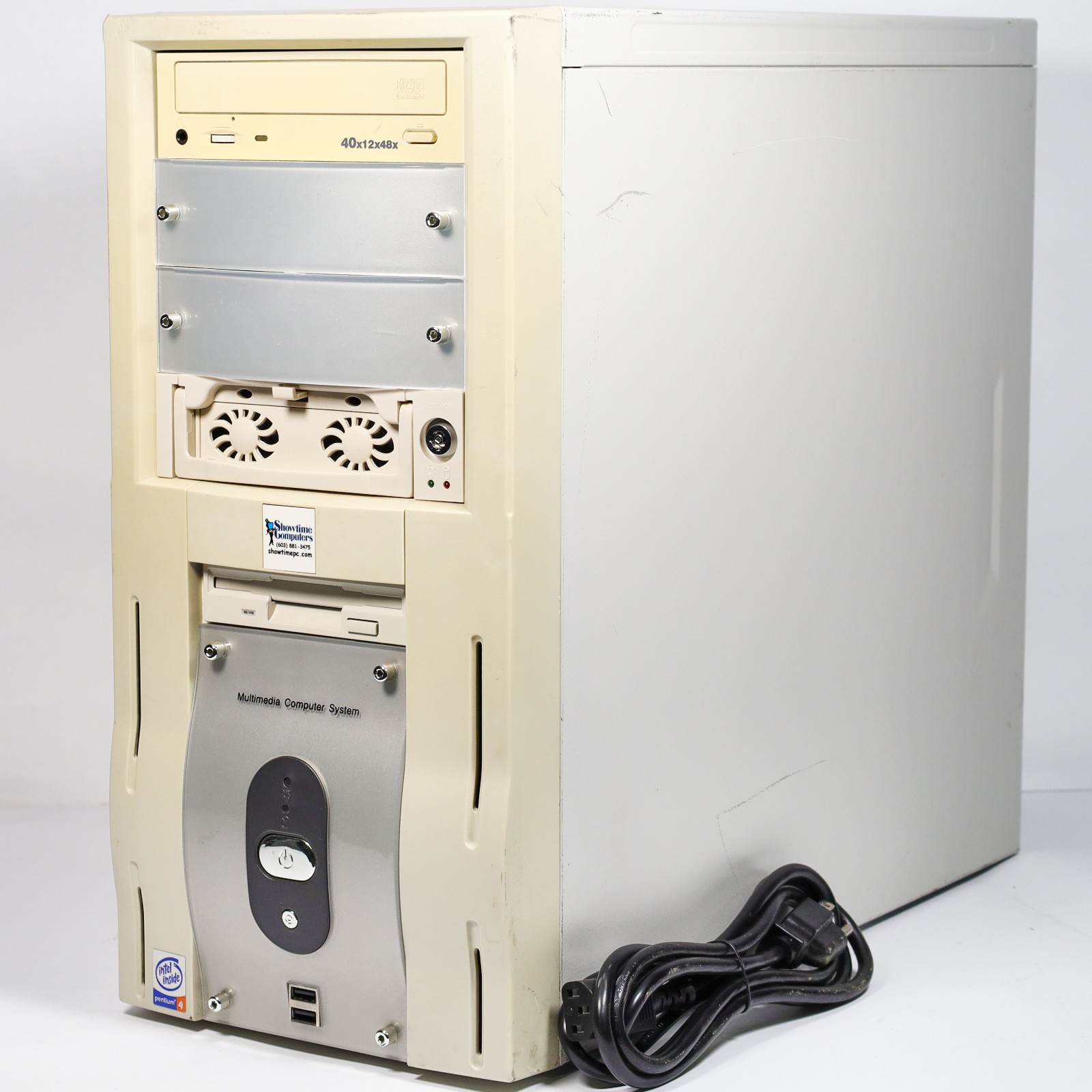Vintage Retro Gaming PC - Intel Pentium 4 1.7Ghz 128GB HD 1GB RAM WIN2000