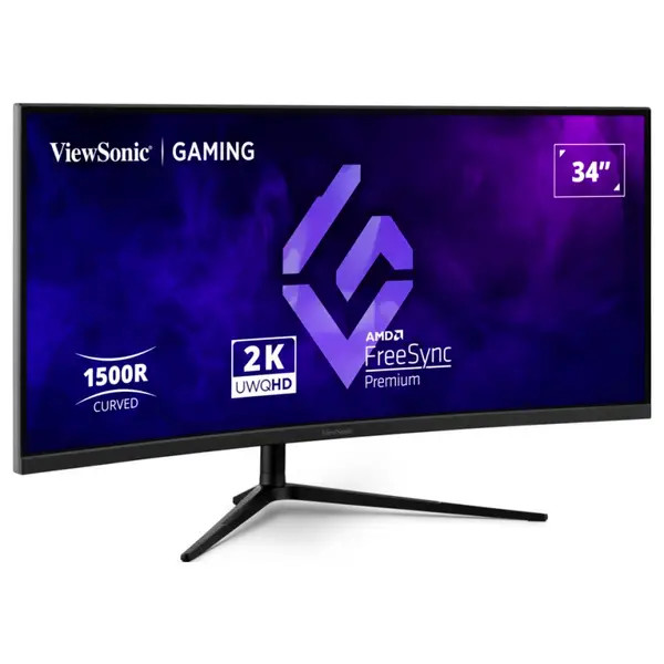 Viewsonic VX3418C-2K F (A - G) 86.4 cm (34 inch) 3440 x 144 ERP LED Monitor
