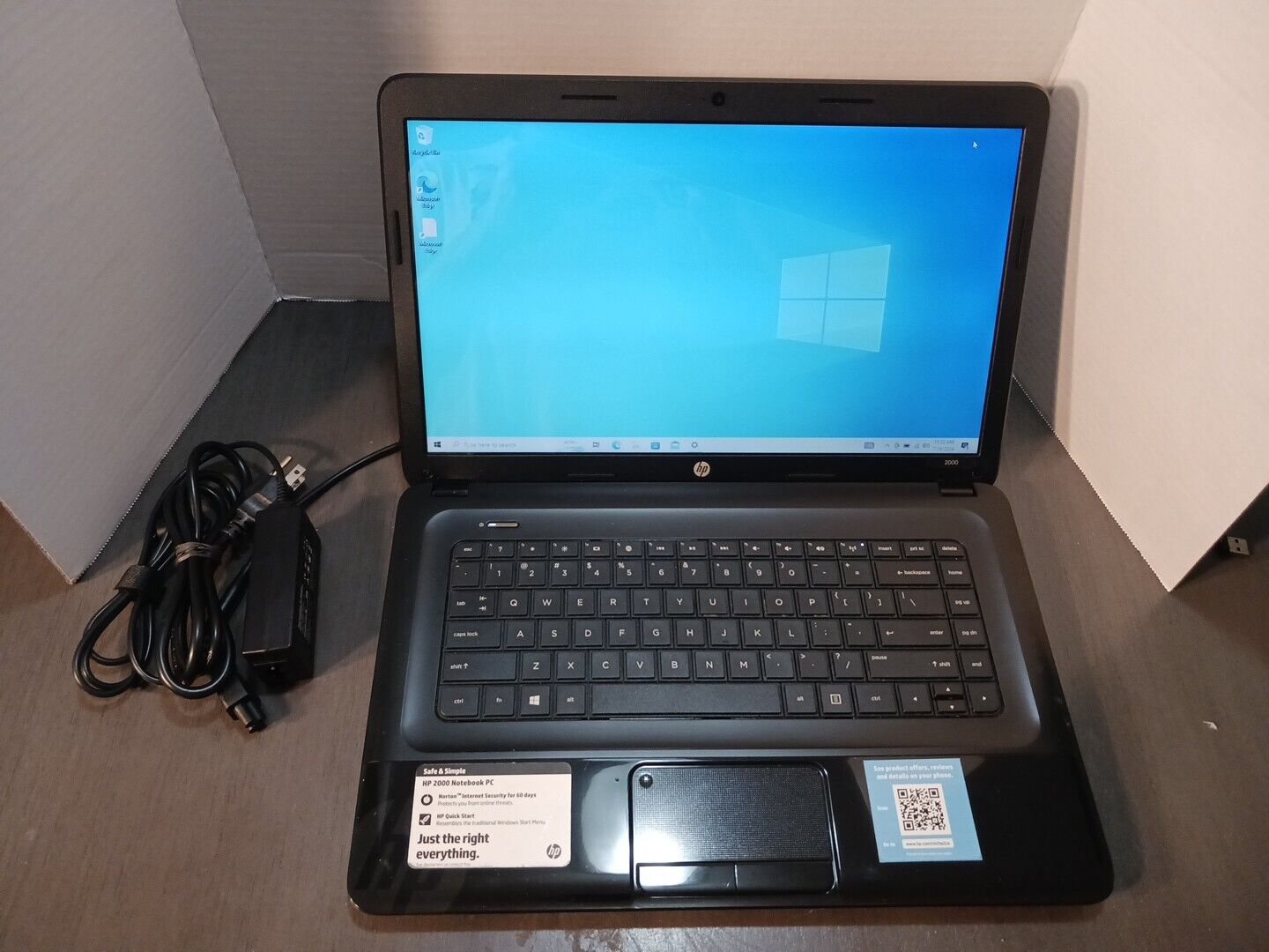 HP 2000-2d09WM 15.6