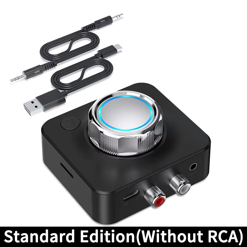 Bluetooth 5.0 Audio Receiver - Wireless 3D Stereo Adapter for Car & Headphones