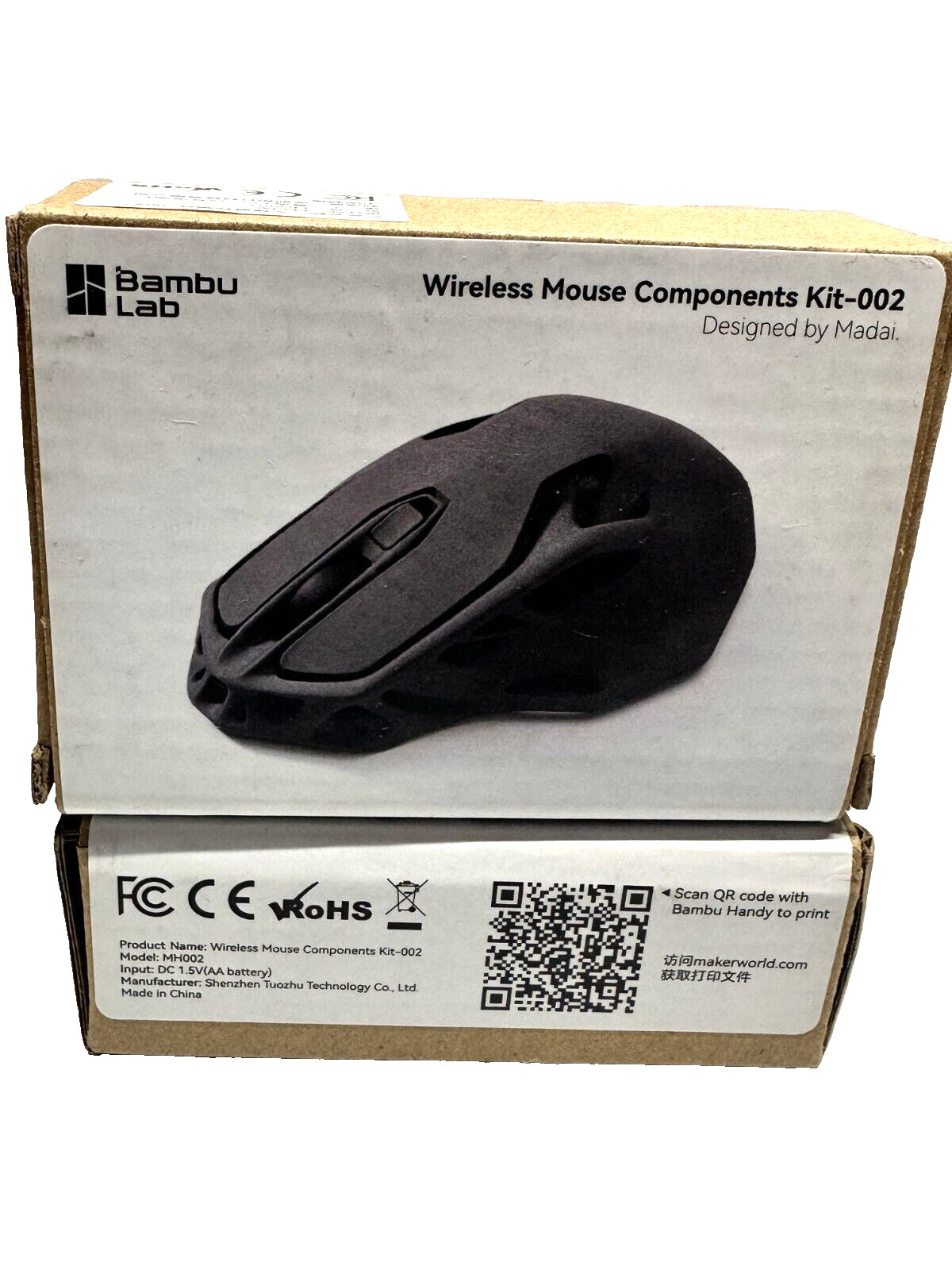 10X NEW Bambu lab Hardware Kits Wireless Mouse Components Kit 002- 