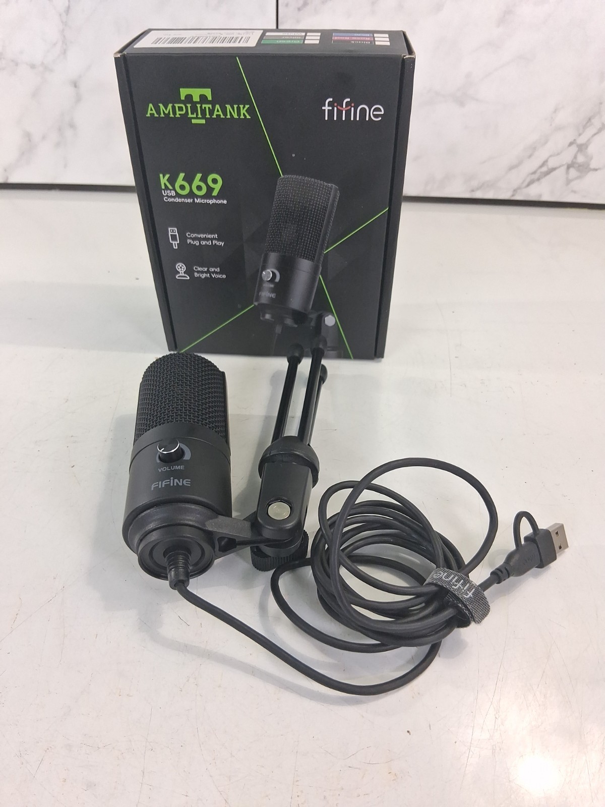 AMPLITANK K669 20 Hz - 20 kHz Microphone K669