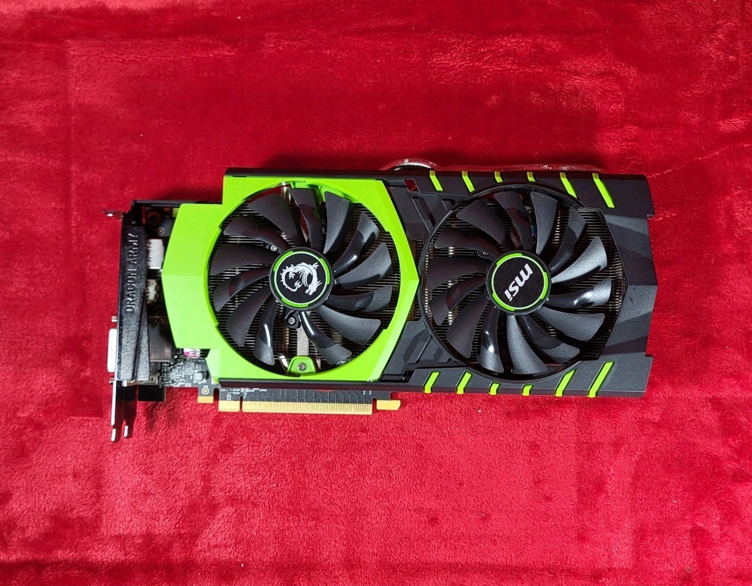 MSI NVIDIA GeForce GTX 970 4GB Green Limited Edition Gaming Graphics Card Tested
