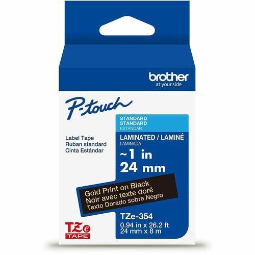 Brother P-touch TZe Laminated Label Tape TZE345G