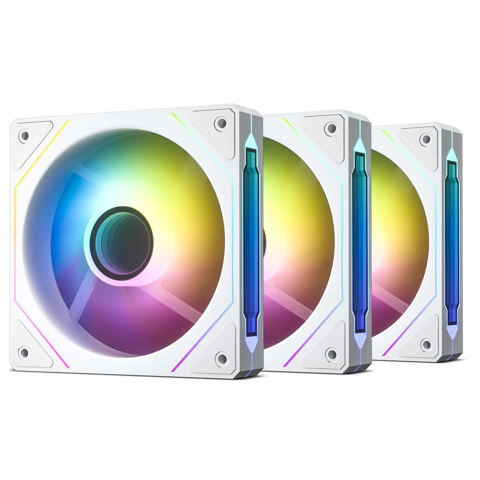 DARKROCK F120 3 in 1 120mm ARGB & PWM Infinite Mirror Design Case Fans