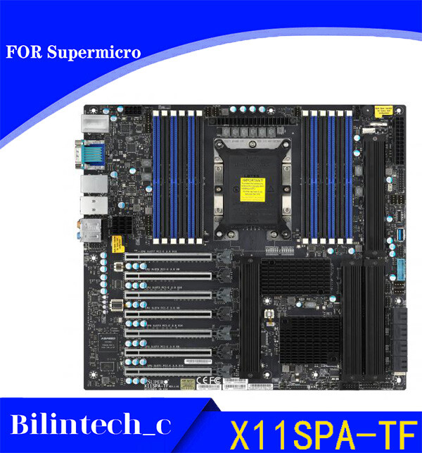FOR Supermicro X11SPA-TF Motherboard LGA2011 128GB LGA 3647 C621 E-ATX enhanced