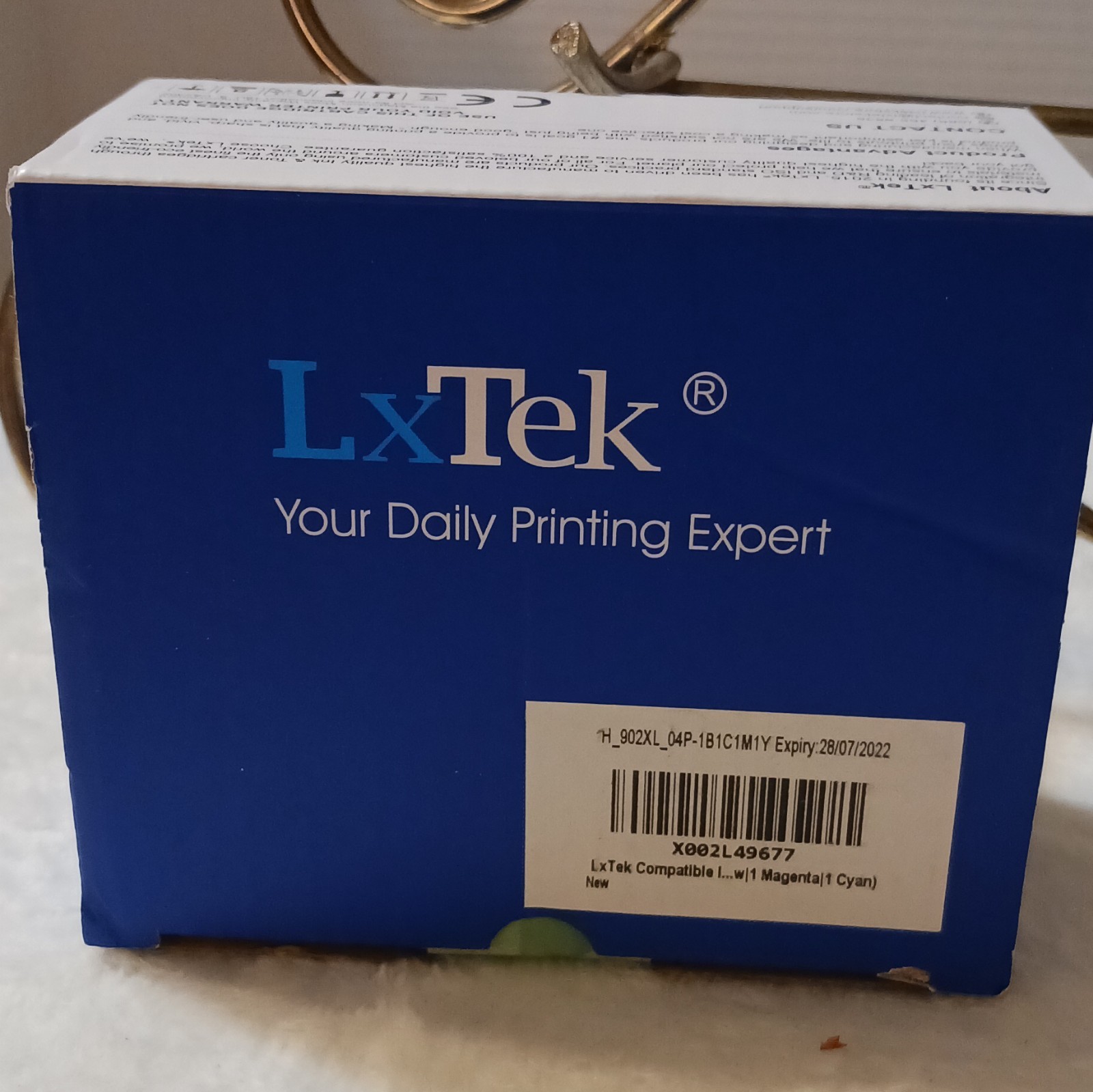 LxTek 902XL XL Premium Ink Cartridge Black Cyan Magenta Yellow