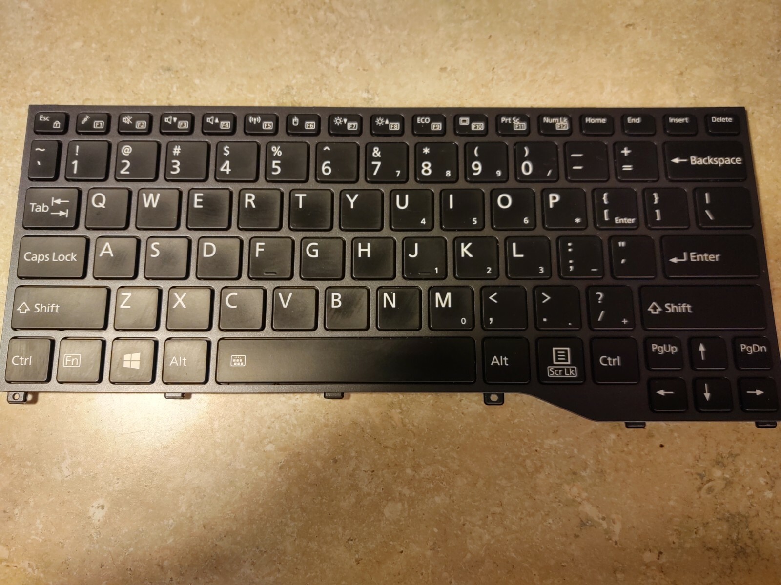 OEM Fujitsu Tablet LifeBook P727 Backlit Keyboard CP724805-01 FJM16J23USJD85