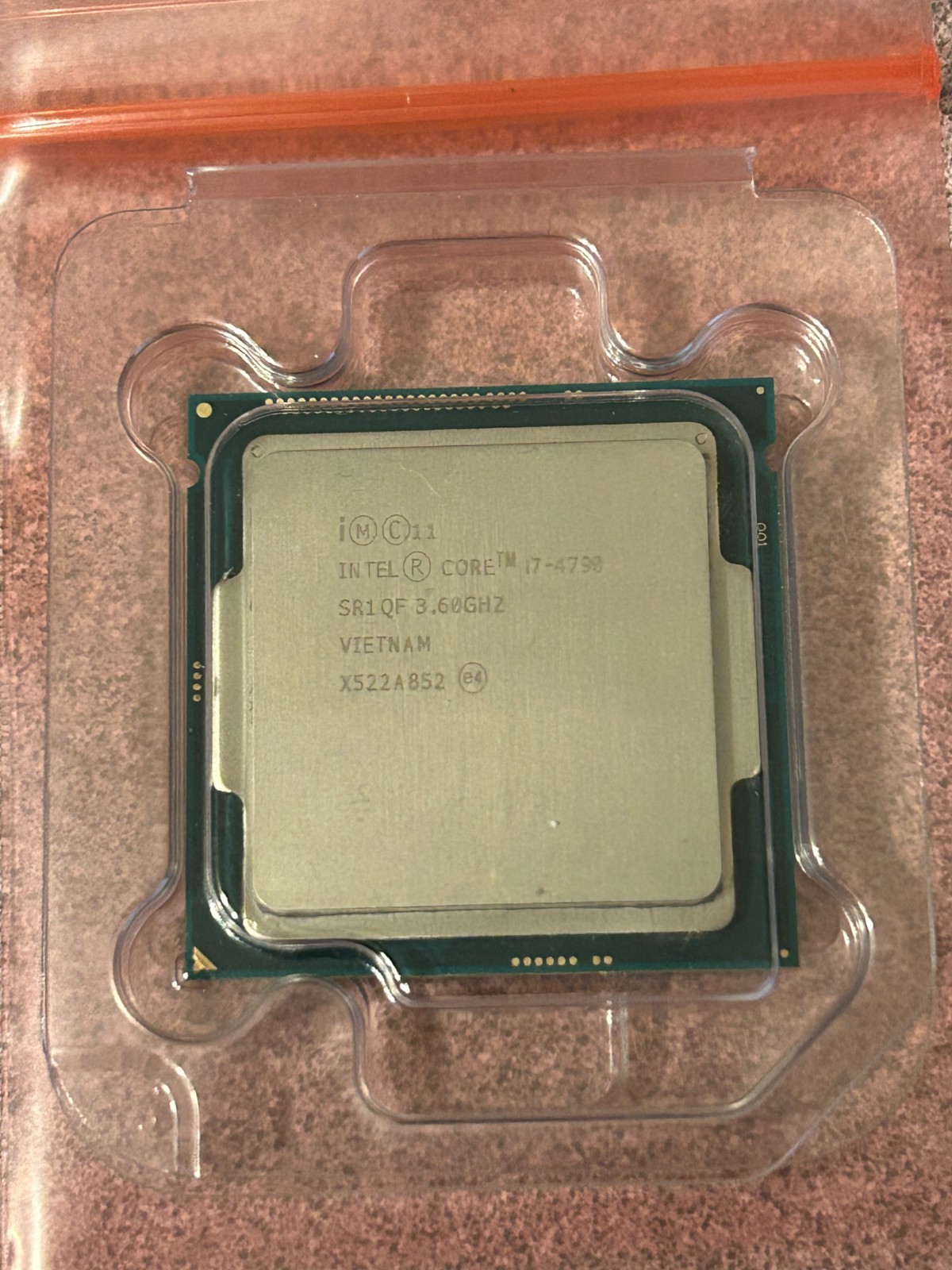 Intel Core i7-4790 3.6 GHz 4th Gen Quad Core Desktop CPU SR1QF Quick Ship