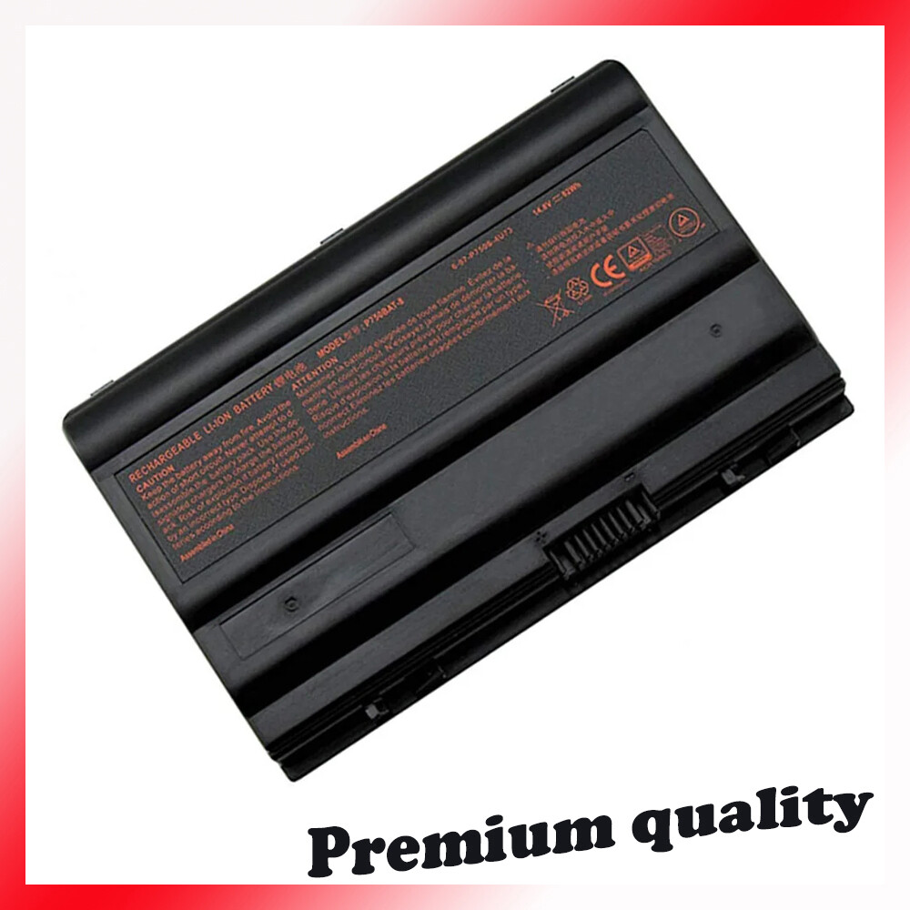 P750BAT-8 Battery for Clevo P750DM3-G P750ZM P771ZM NP9752 EON17-X Series 82Wh