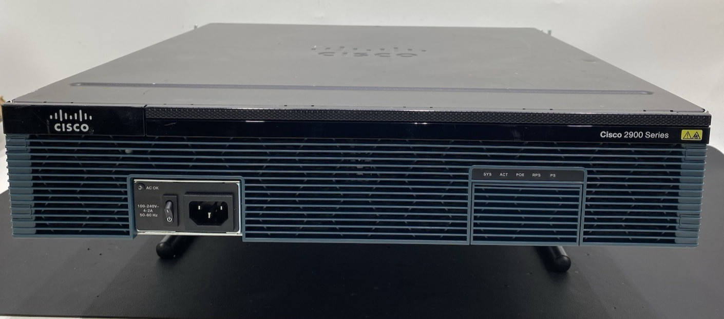 Cisco 2921/K9 V08 Series 2900 Integrated Services Router