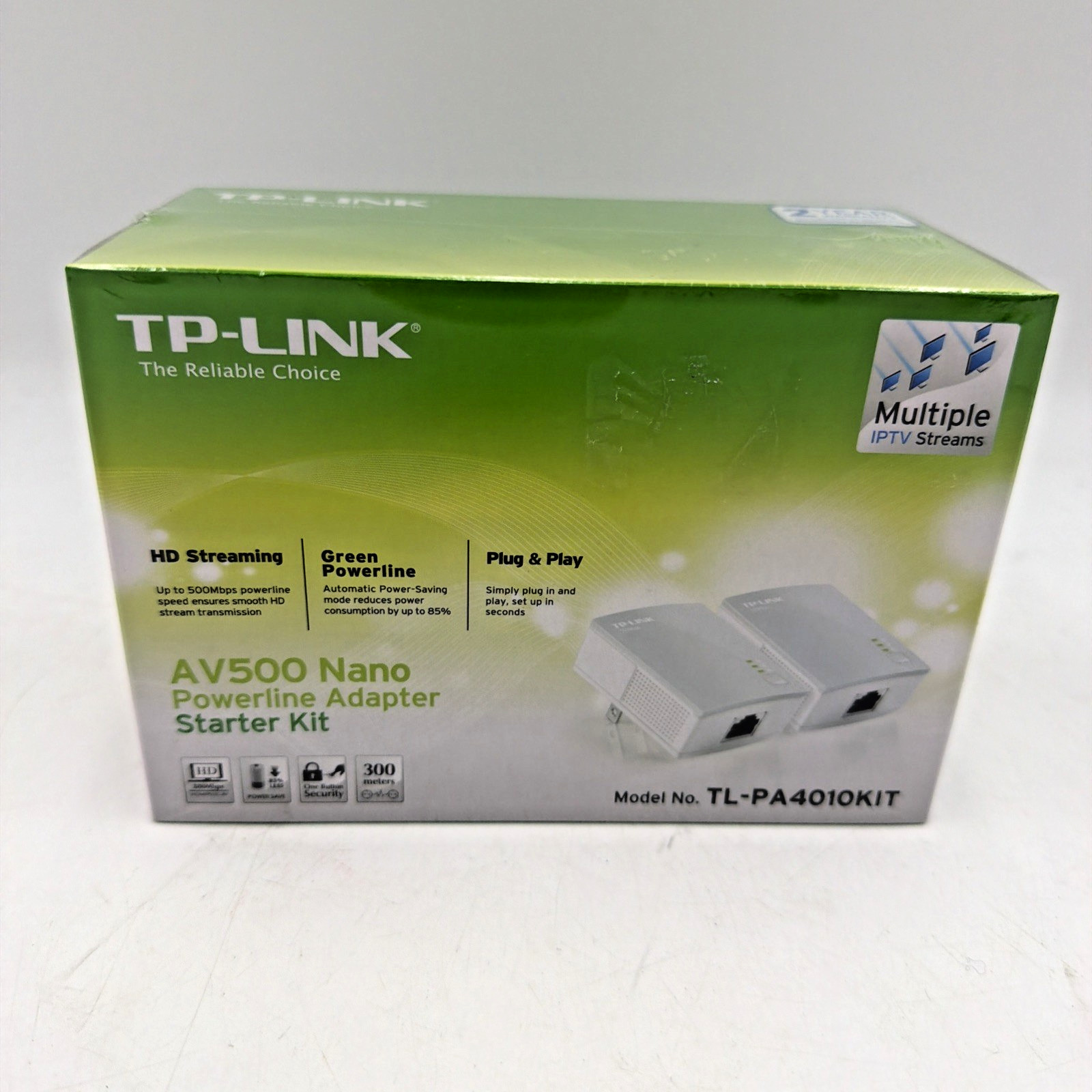 TP-Link AV500 Nano Powerline Adaptor 500Mbps Wi-Fi Range Extender NEW SEALED