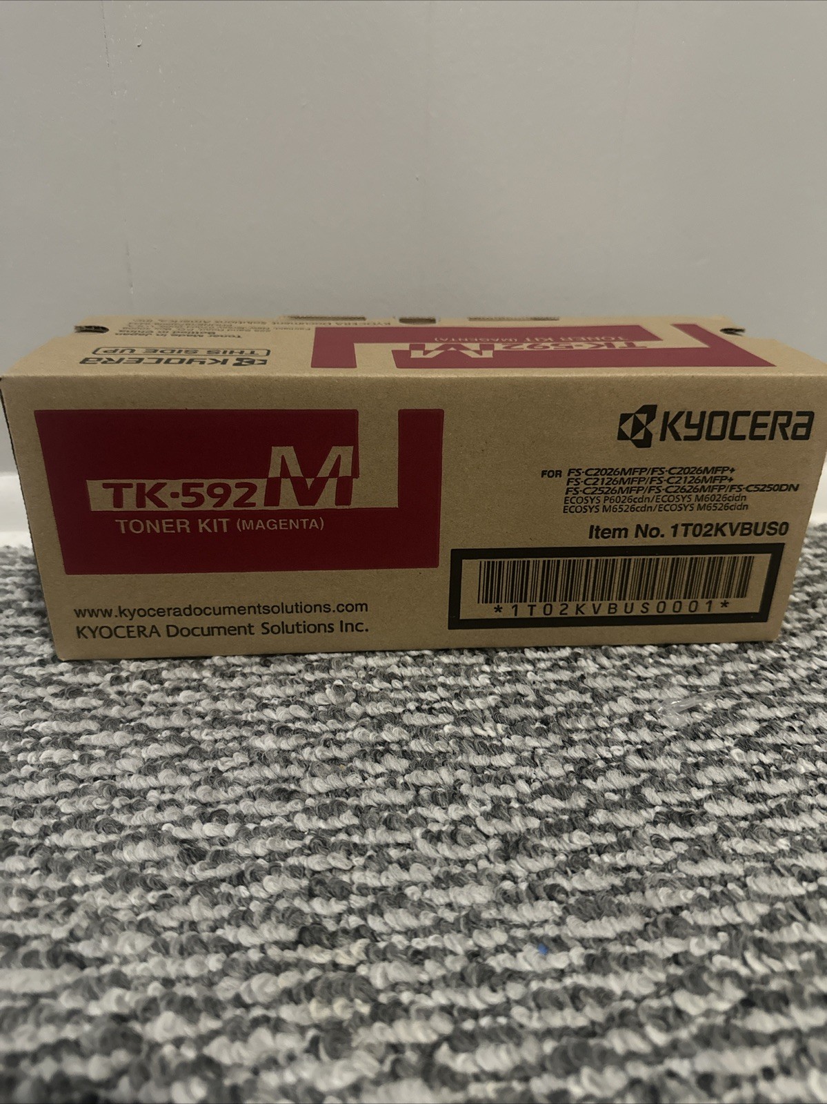 Kyocera Tk-592 M Toner Kit Magenta New OEM