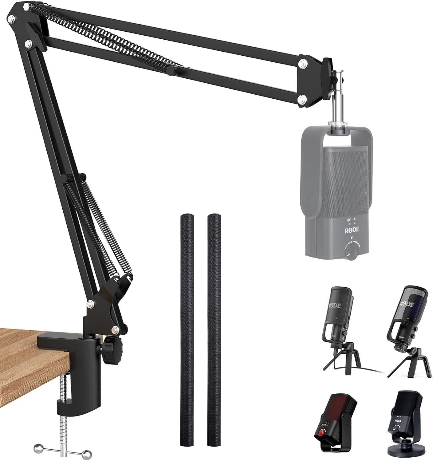Rode NT-USB Mic Boom Arm - Mic Arm for RODE NT-USB/NT-USB+/NT-USB Mini and Mo..