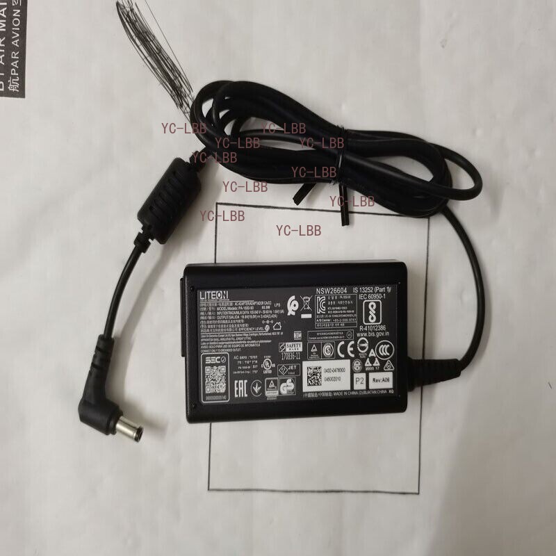 NEW LITEON 19V3.42A 65W PA-1650-90 For Intel NUC DC53427HYE Mini PC Genuine Slim