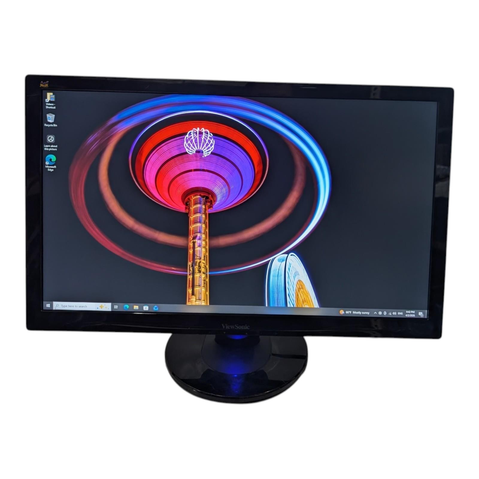 ViewSonic VA2446MH-LED 24 inch Widescreen TN LCD Monitor Grade- A