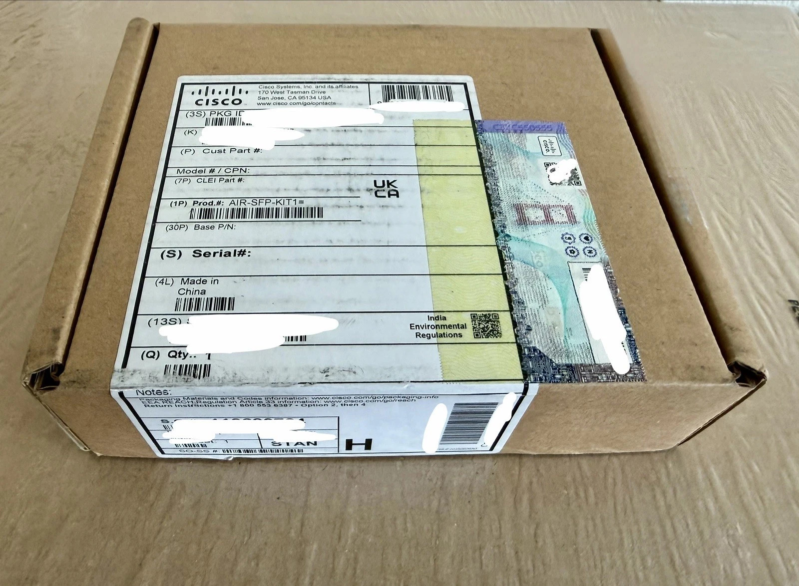 New - Cisco installation kit AIR-SFP-KIT1