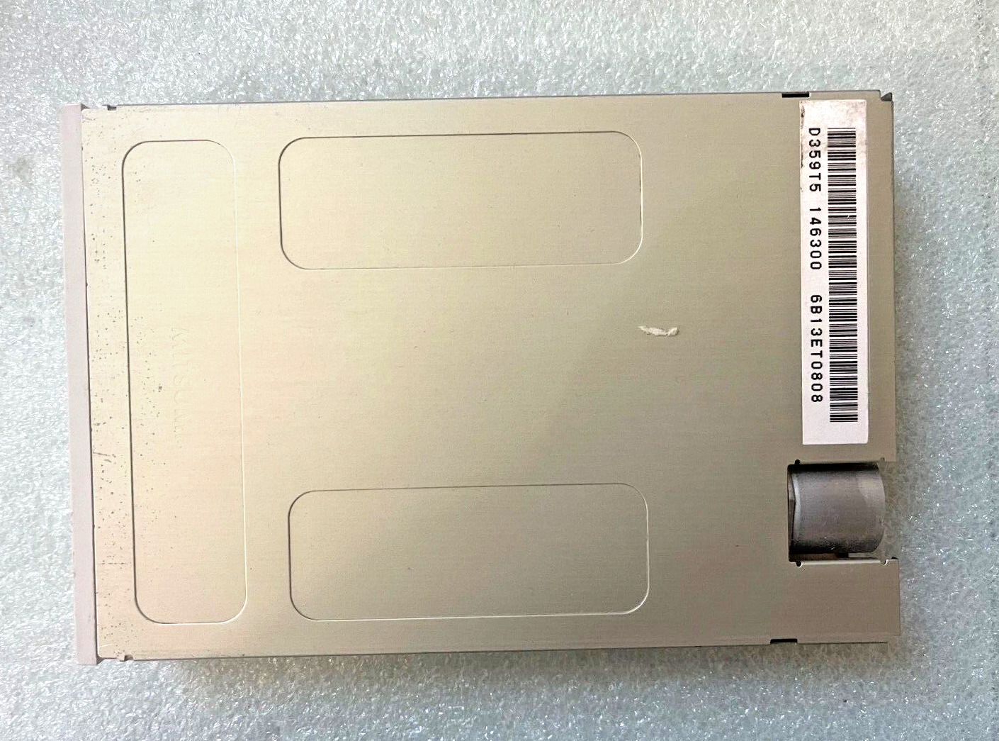 TESTED PULLS MITSUMI D359T5 1.44MB FLOPPY DISK DRIVE FULL FRONT FACE PLATE BXDR9
