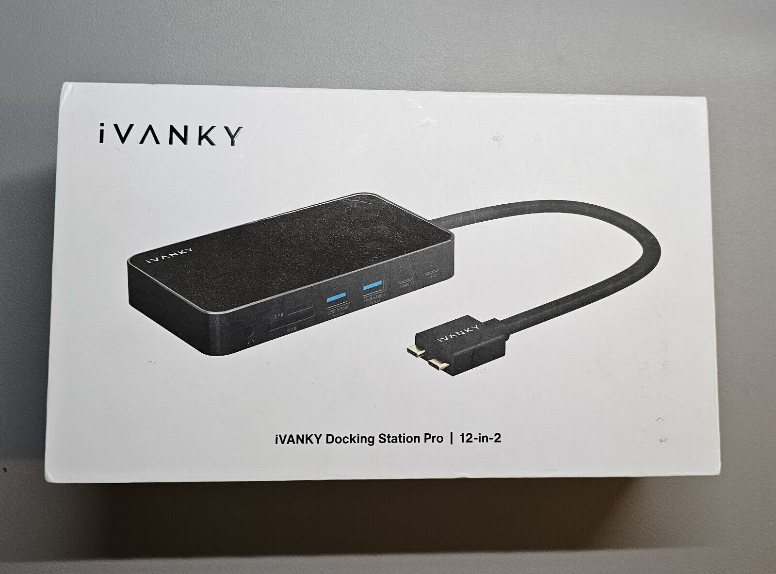 iVANKY FusionDock 1 MacBook Pro Docking Station without Power Adapter, 12-in-2