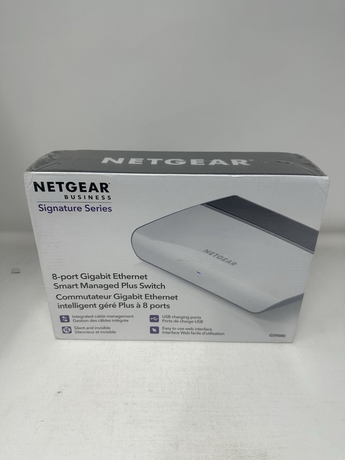 Netgear GS908E-100NAS 8-Port Ethernet Switch