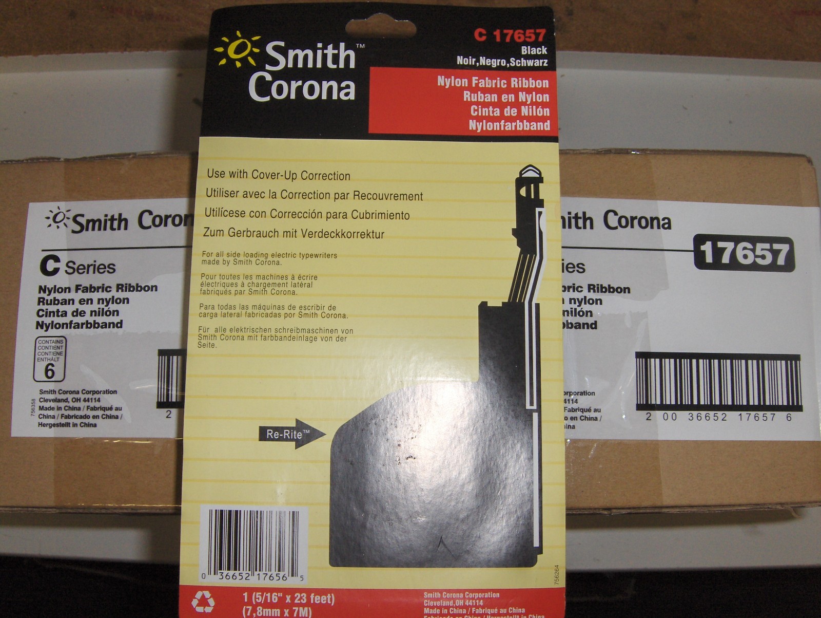 Smith Corona Coronomatic 2200, SC Coronomatic 2200 - Black Ribbon Cartridge