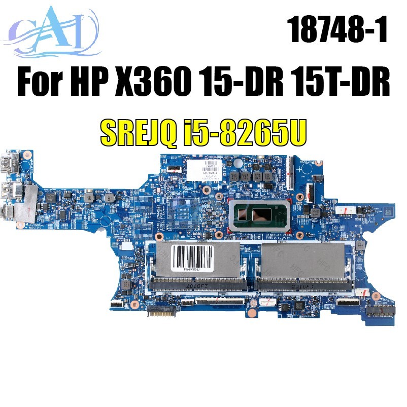 18748-1 For HP X360 15-DR 15T-DR  TPN-W142 Laptop Motherboard i5 i7-8th 10th