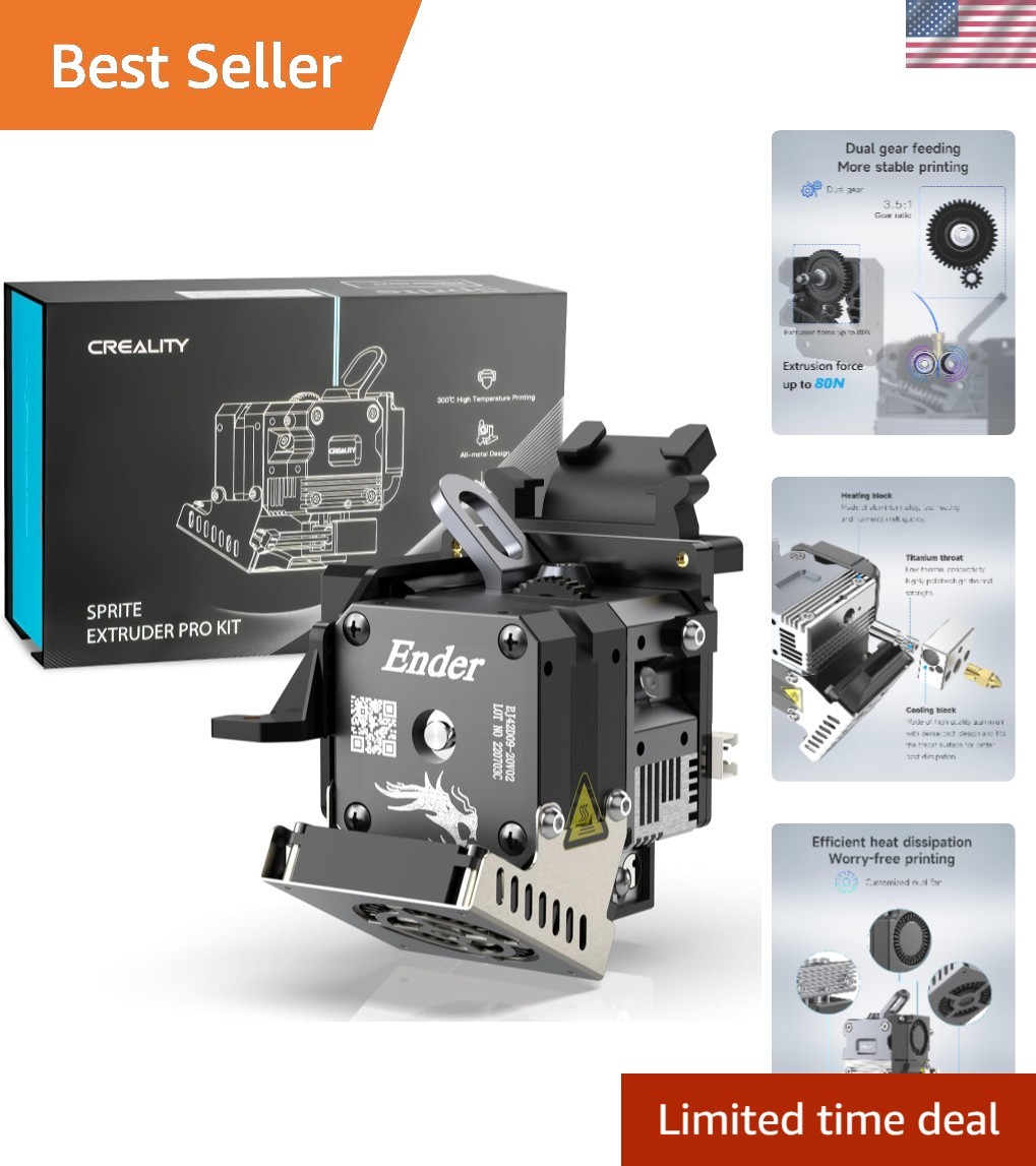 Official New Extruder Pro Upgrade Kit, Direct Drive Extruder-Pro Kit for Ende...