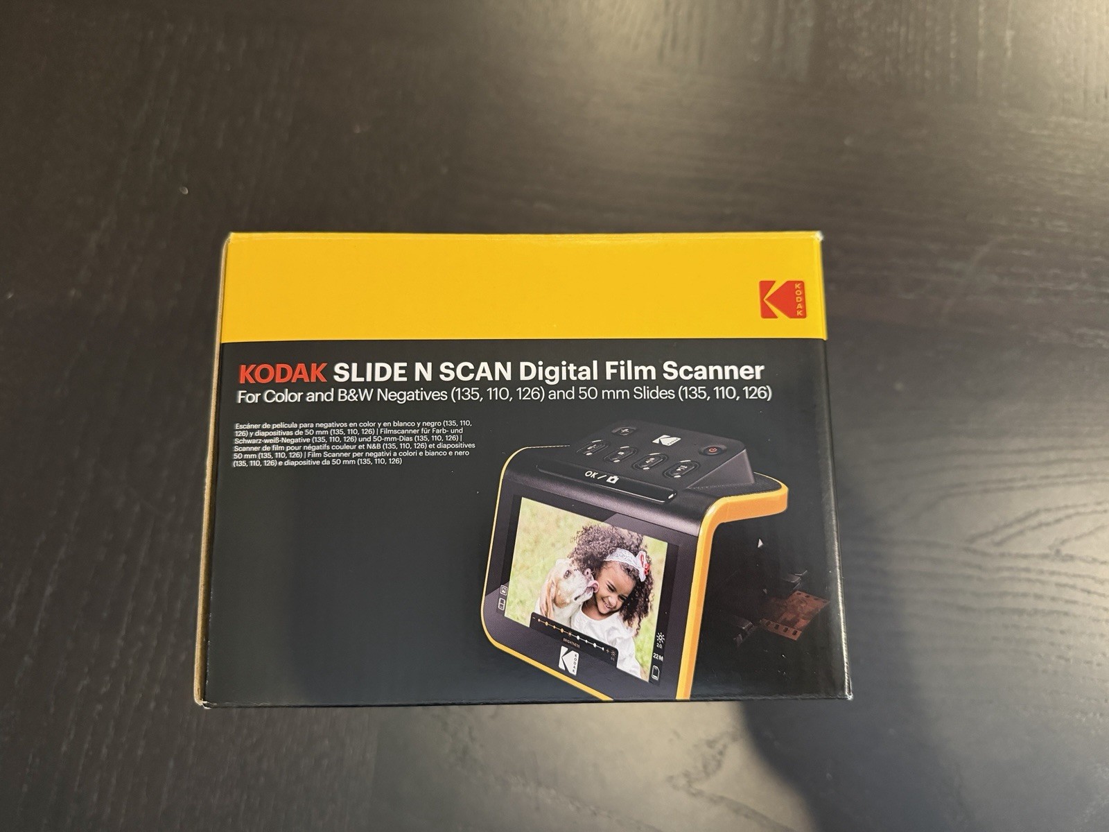 Barely Used - KODAK Slide N Scan Film & Slide Scanner, 22MP, 5" LCD Screen