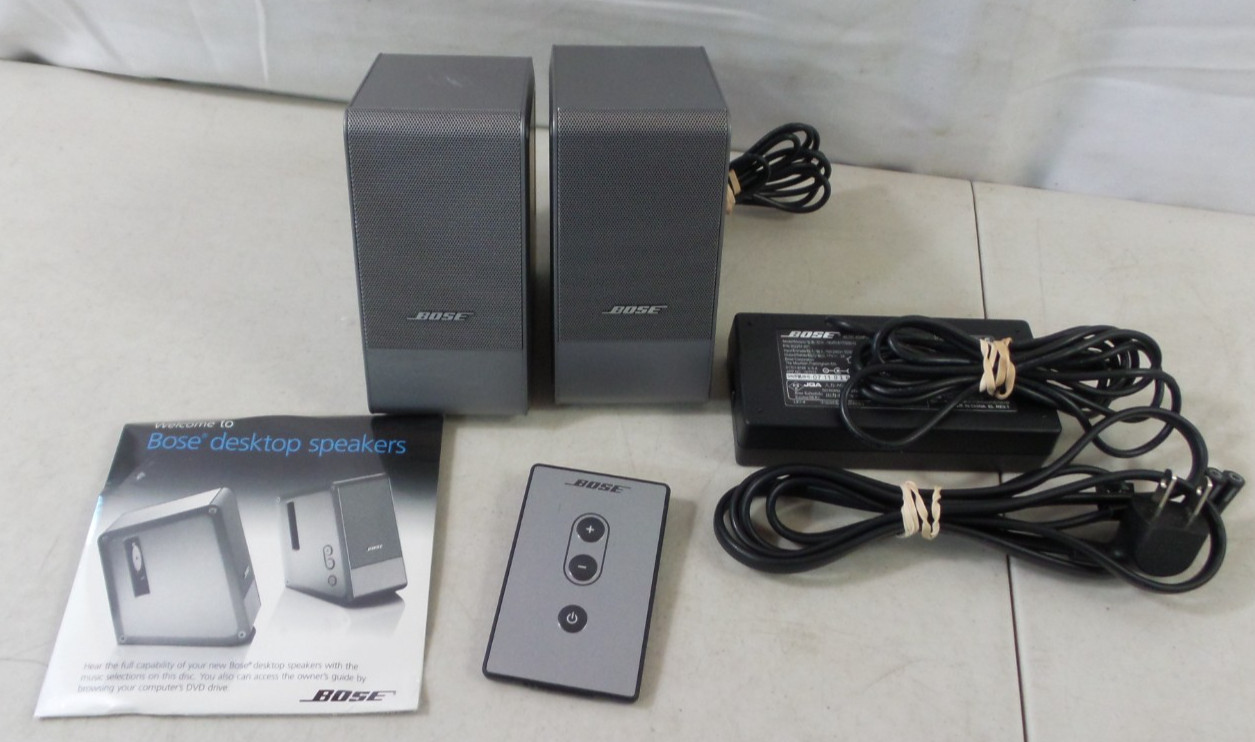 Bose Computer Music Monitor Computer PC Laptop Speakers Amazing Sound