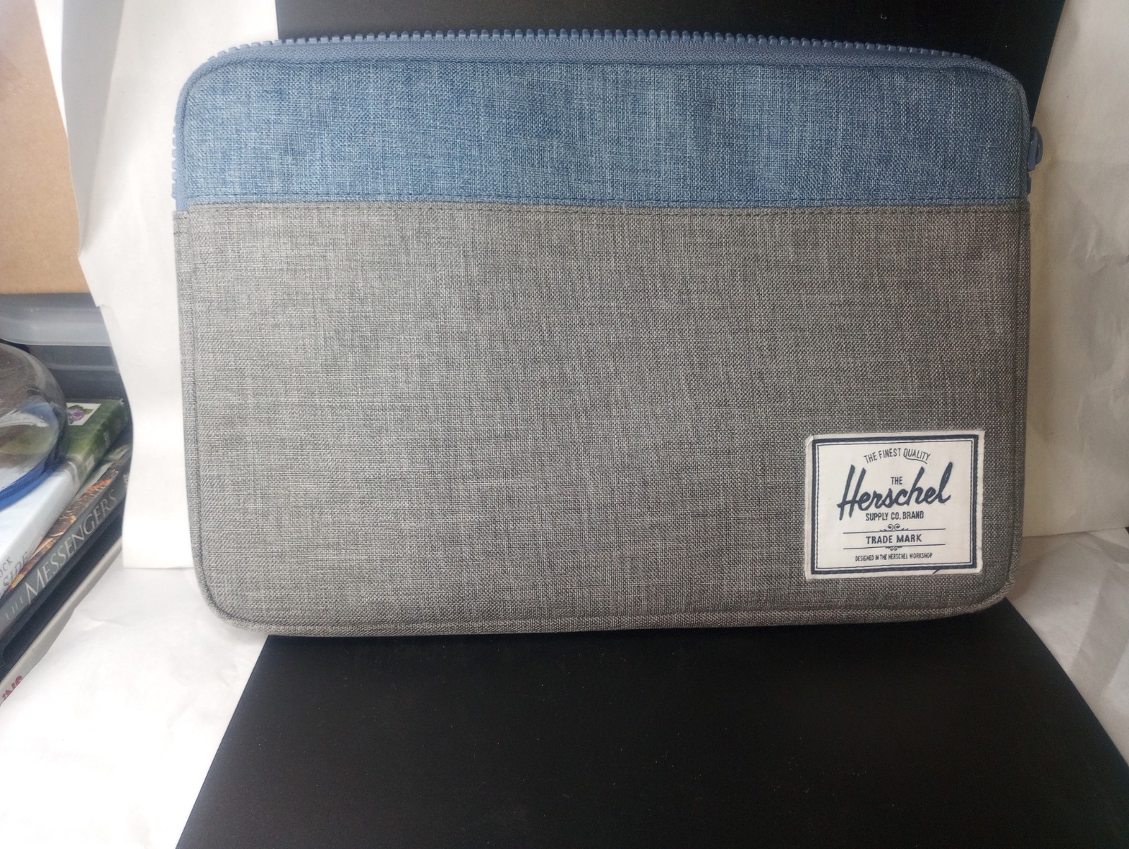 Herschel Anchor Laptop Sleeve 14" Grey Blue