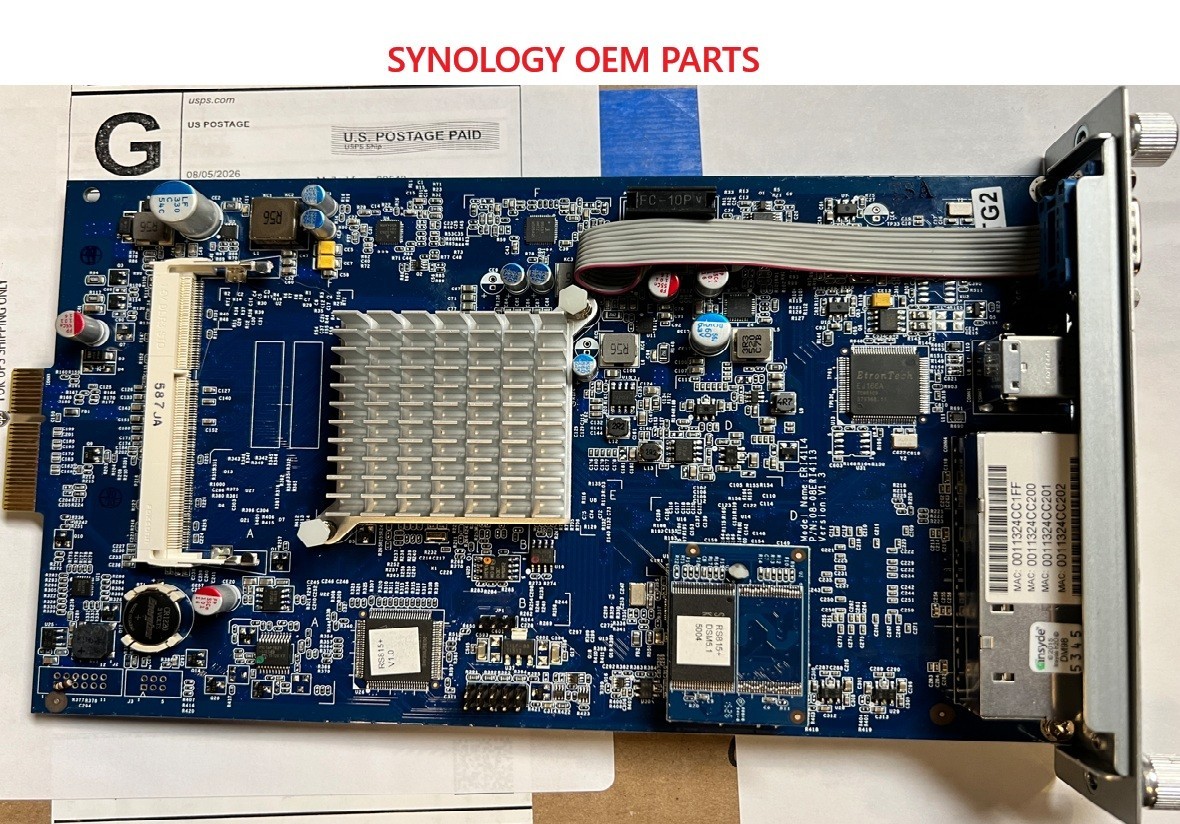 🚨Synology RS815+ 12-BAY NAS UPDATED MOTHERBOARD EXCHANGE SERVICE🚨