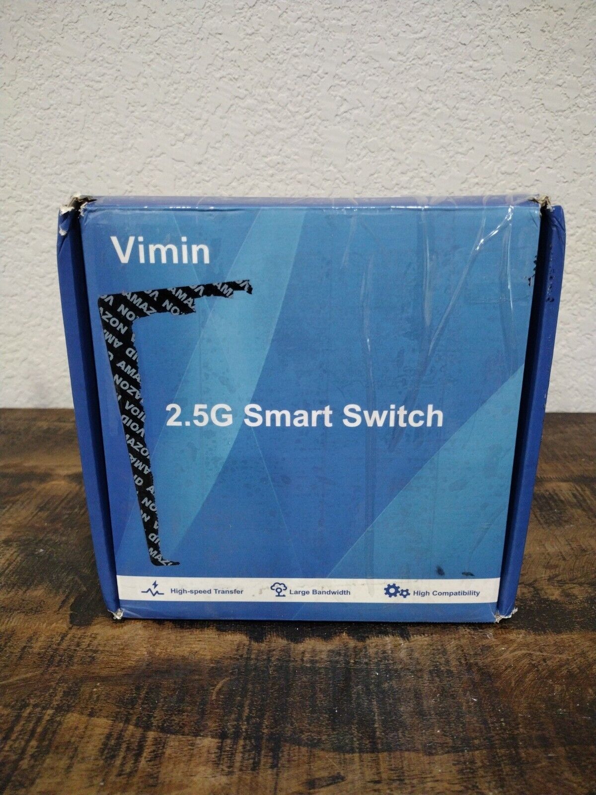 VIMIN 6 Port 2.5G Unmanaged Network Switch 4X 2.5Gbase-T Ports 2X 10G SFP - E5