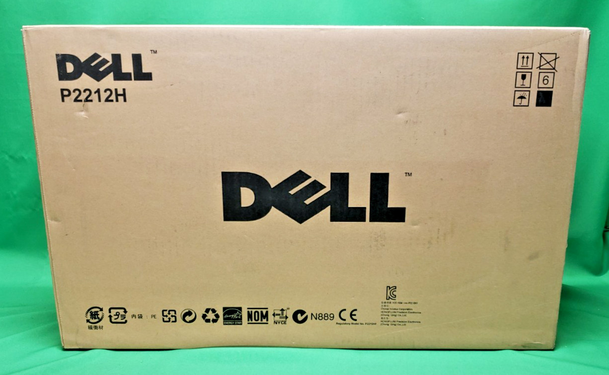 Dell P2212H 22" 21.5" Full HD 1080p LED Monitor DVI VGA USB Stand New Sealed NIB