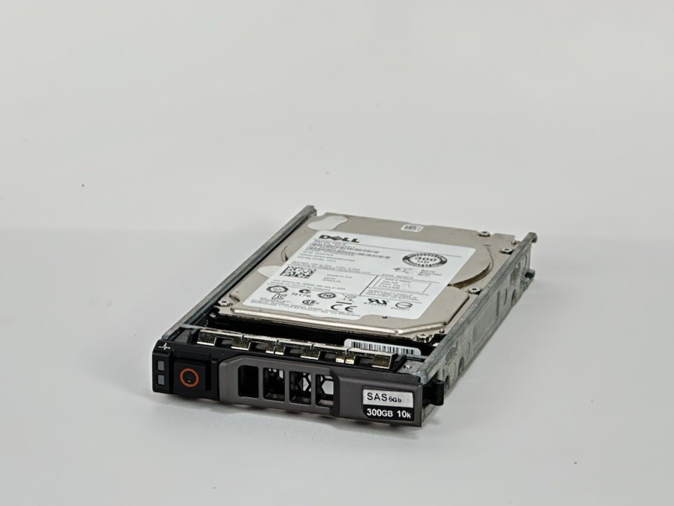 Dell 300GB SAS 10K RPM 6G SFF 2.5" HDD 6Gb/s Hard Drive Multi Vendor + Dell Tray