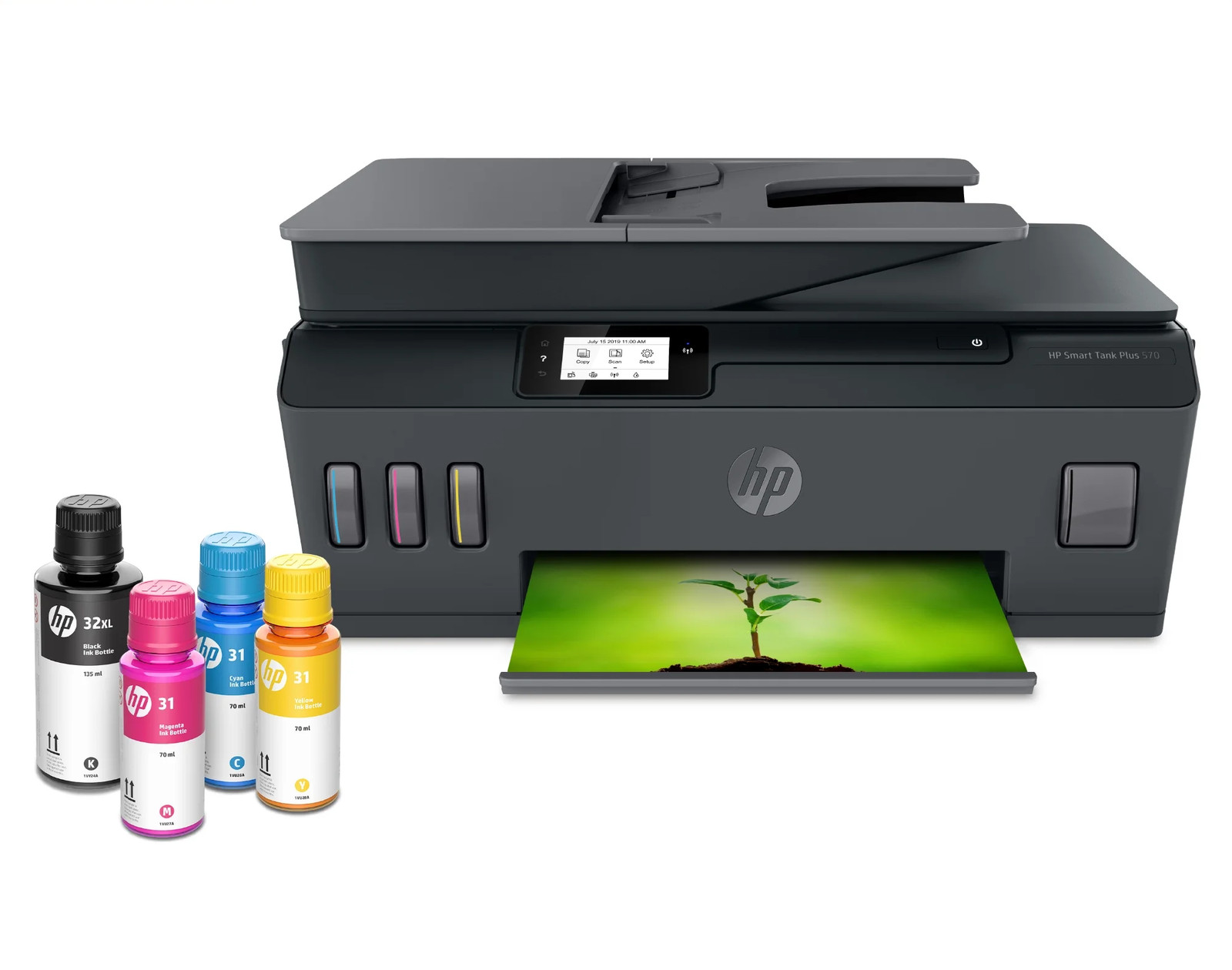 HP 5HX14A Smart Tank Plus 570 Wireless Color All-in-One Ink Tank Printer