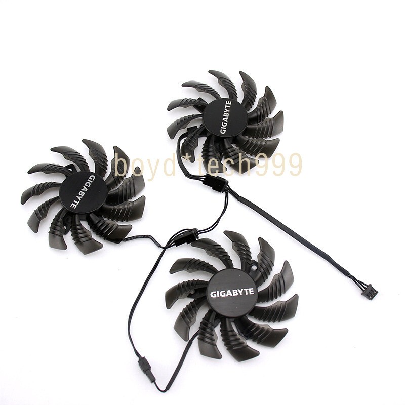 GPU Cooling  Fan For Gigabyte PLD08010S12H GV-N970G1 GTX 970 GTX970 GV-N970WF3