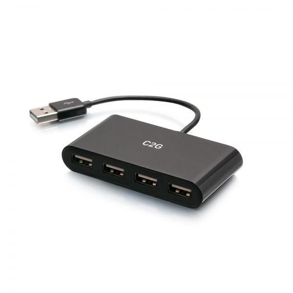C2G W129035980 54462 4-Port USB-A Hub ~E~
