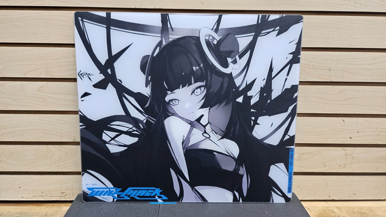 Wallhack SP-004 Limited Edition Glass Mousepad - Faith Yume (SkyPAD)
