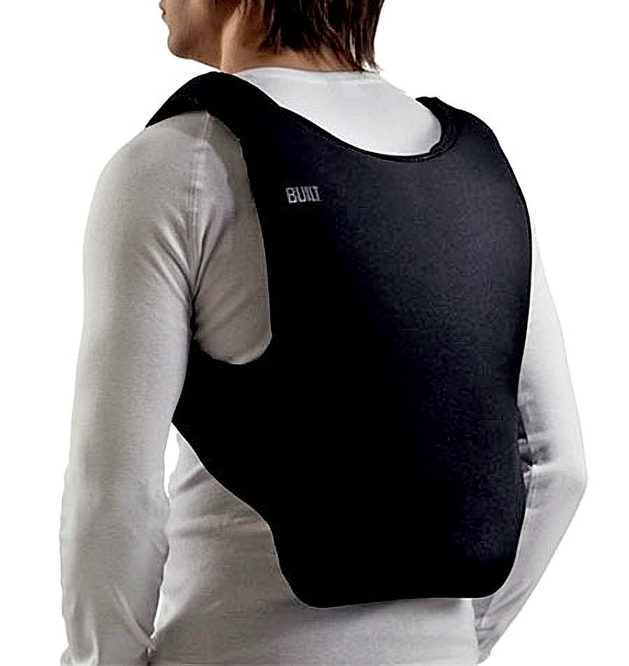 Built NY Laptop Backpack, Large, Slim, Black, Neoprene for 12"-17" Laptop HTF