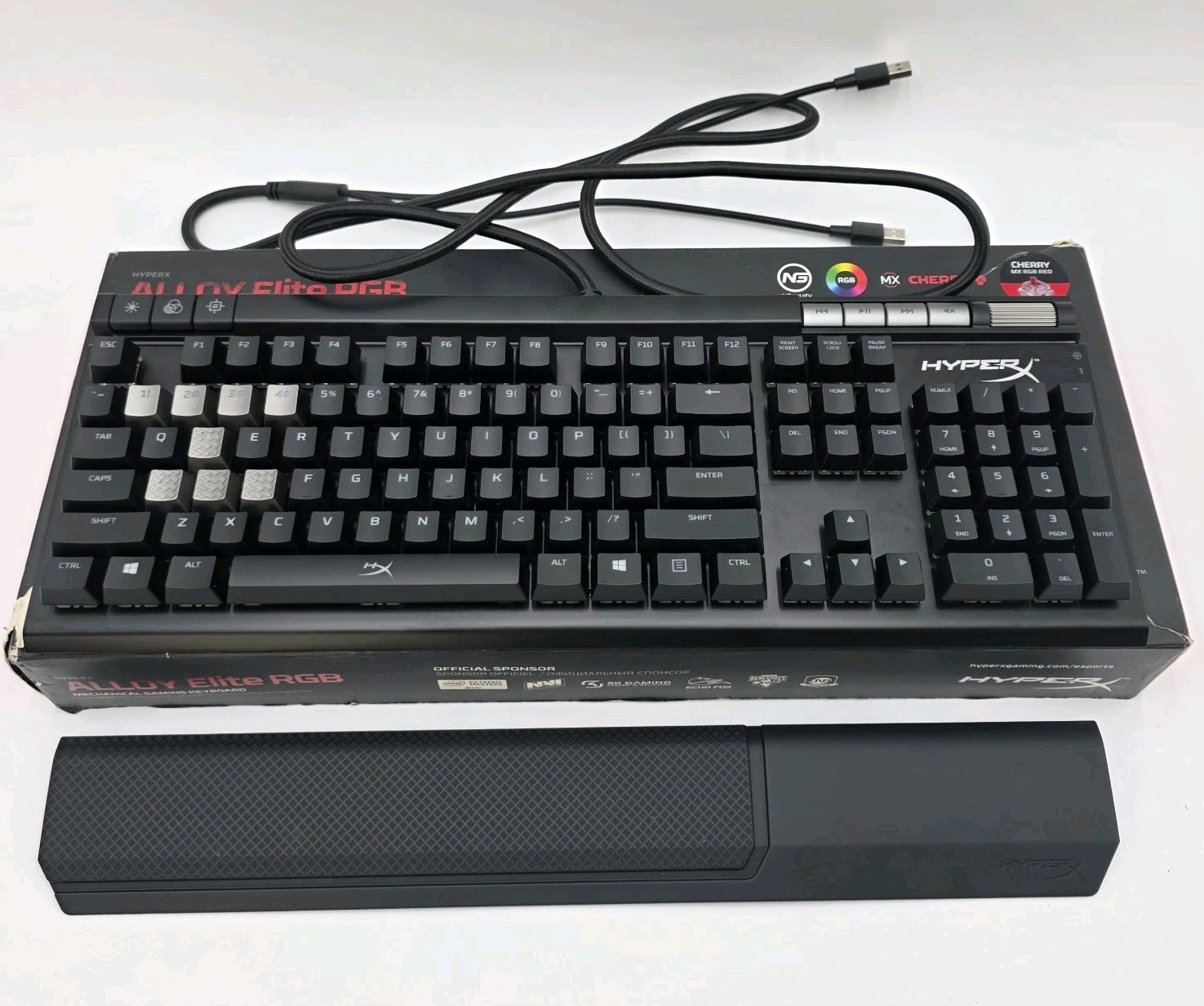 HyperX Alloy Elite RGB - Mechanical Gaming Keyboard - Software-Based Light