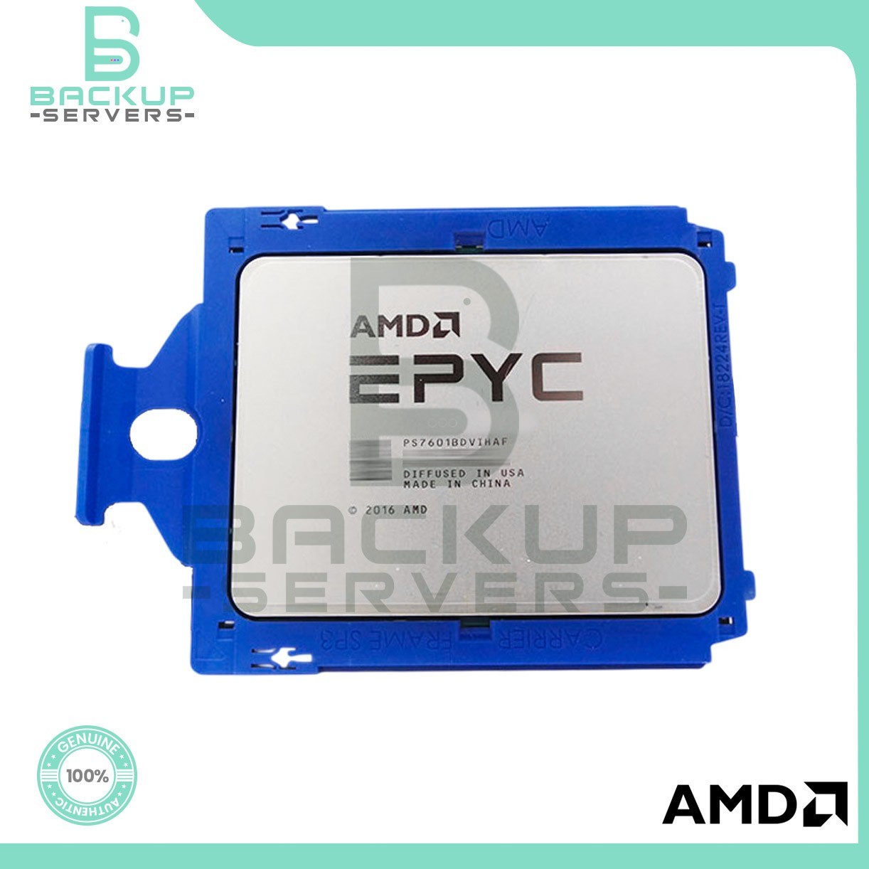 AMD EPYC 7601 32-Core 2.20GHz 64MB L3 Cache SP3 180W CPU PS7601BDVIHAF