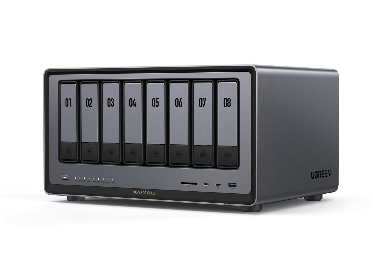 Ugreen 35126B DXP8800 Pro 8-Bay Thunderbolt NAS 10-Core i5 8GB DDR5