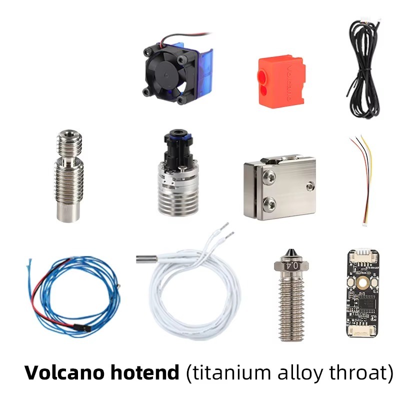 Mellow ALPS V6 Hotend 24V 50W Pressure Leveling Nozzle Probe for E3D V6 Voron