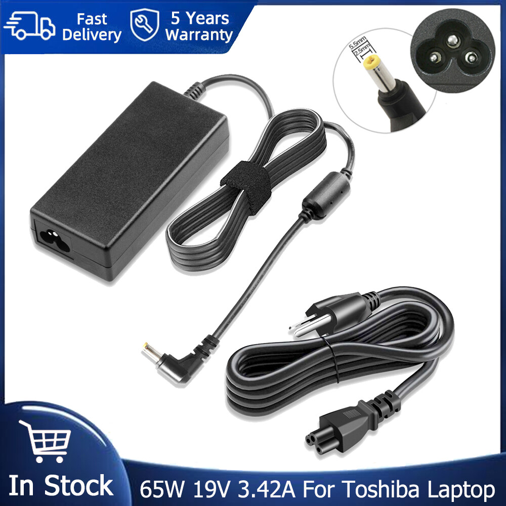 65W AC Adapter Charger for Toshiba Portege m800 r700-st1300 r705-p25 r705-p35