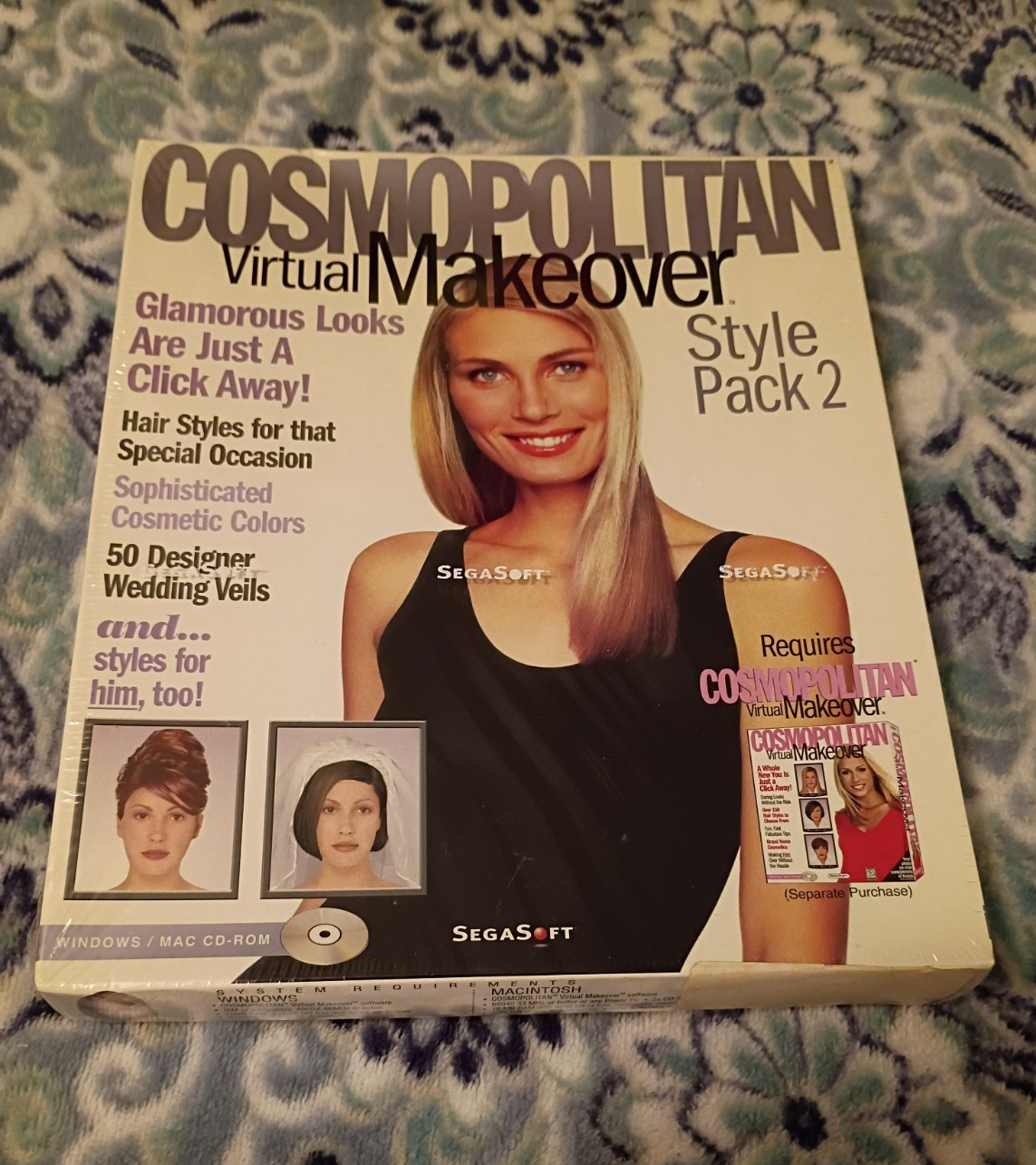 Cosmopolitan Virtual Makeover CD-ROM for Windows 7 & Macintosh  Style Pack 2