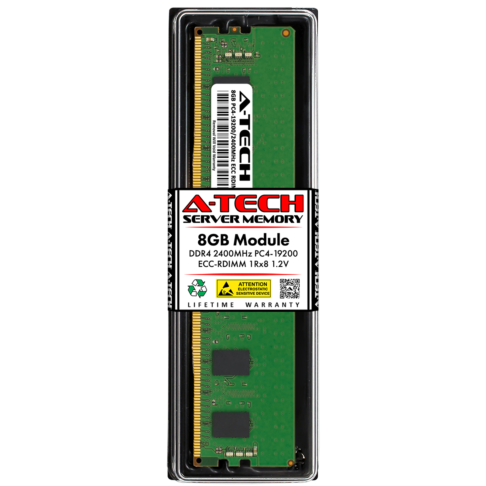 8GB DDR4 2400MHz PC4-19200 RDIMM Replacement for HP 805347-B21 Server Memory RAM