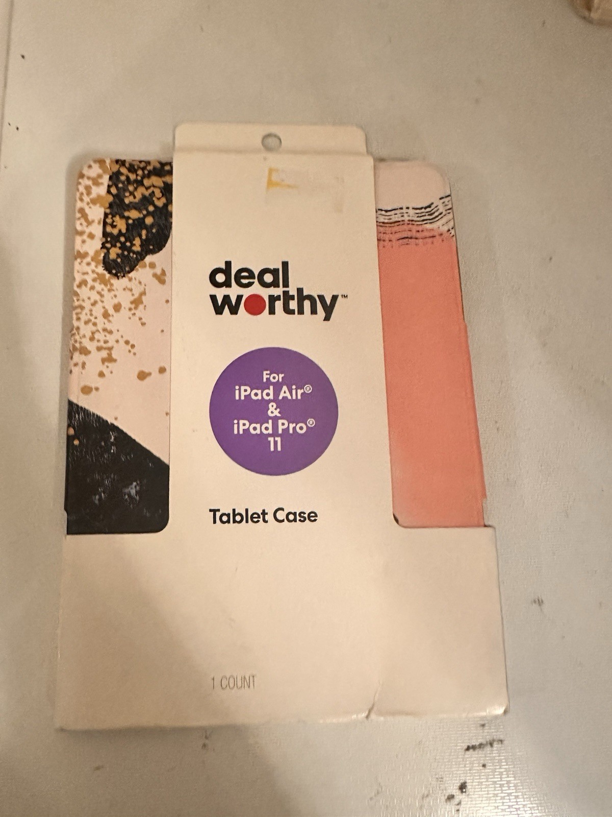 NEW Deal Worthy Black Tablet Case For iPad Air & iPad Pro 11 Good/pink/black